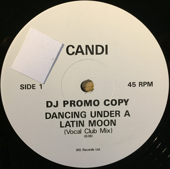Candi : Dancing Under A Latin Moon (12", Promo)
