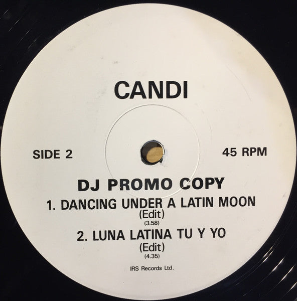 Candi : Dancing Under A Latin Moon (12", Promo)