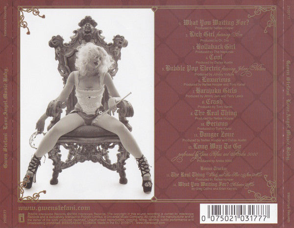 Gwen Stefani : Love.Angel.Music.Baby. (CD, Album, S/Edition)