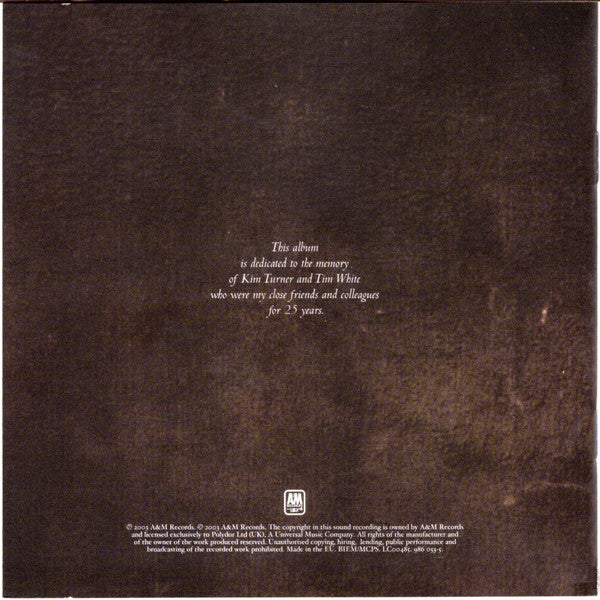 Sting : Sacred Love (CD, Album, S/Edition)