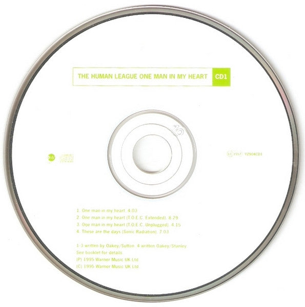 The Human League : One Man In My Heart (CD, Single, CD1)