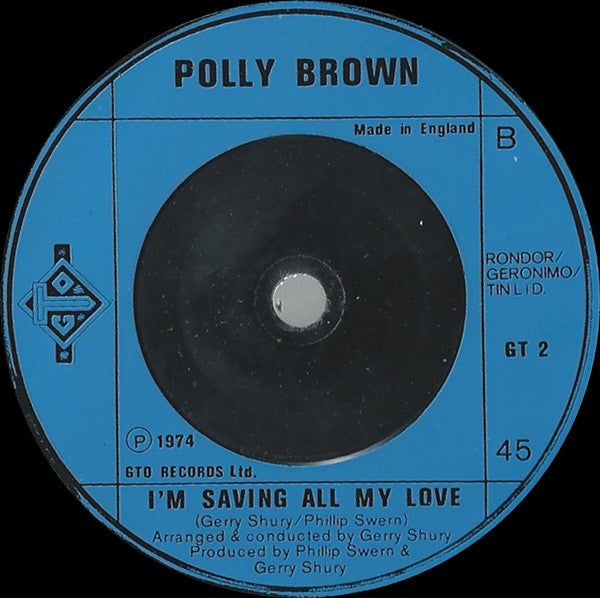 Polly Brown : Up In A Puff Of Smoke (7", Single)