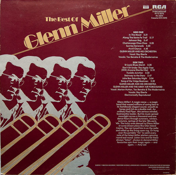 Glenn Miller : The Best Of Glenn Miller (LP, Comp, RE)