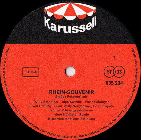 Various : Rhein Souvenir (LP)