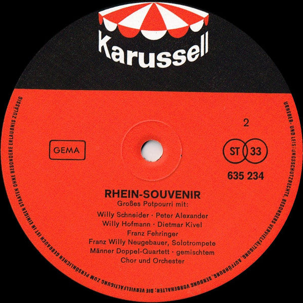 Various : Rhein Souvenir (LP)