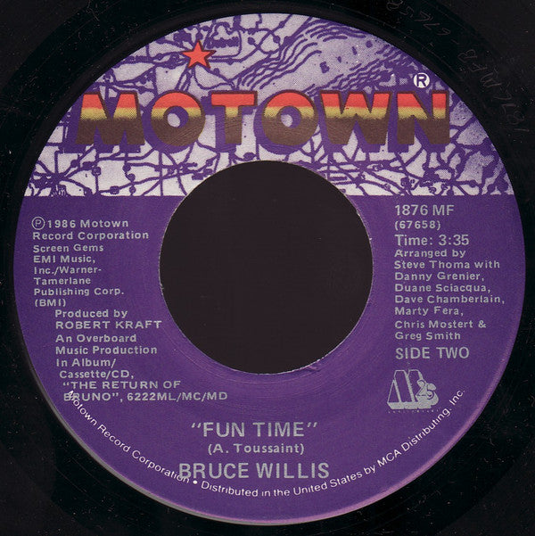 Bruce Willis : Respect Yourself (7", Single)