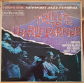 Newport Parker Tribute All Stars : Tribute To Charlie Parker From The Newport Jazz Festival (LP, Album, Mono)