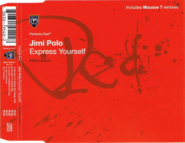 Jimi Polo : Express Yourself (CD, Single, CD1)