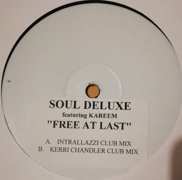 Soul Deluxe : Free At Last (2x12", Promo, W/Lbl)