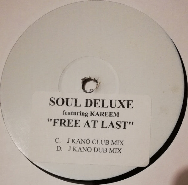 Soul Deluxe : Free At Last (2x12", Promo, W/Lbl)