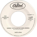 Keith Urban : Where The Blacktop Ends (7", Single, Jukebox)