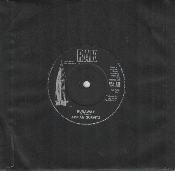 Adrian Gurvitz : Classic (7", Single, Sol)