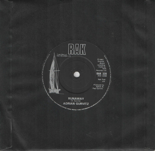Adrian Gurvitz : Classic (7", Single, Sol)