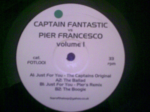Captain Fantastic (2) vs. Pier Francesco : Volume 1 (12")
