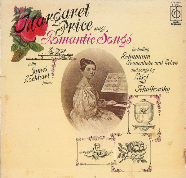 Margaret Price With James Lockhart : Margaret Price Sings Romantic Songs (LP)