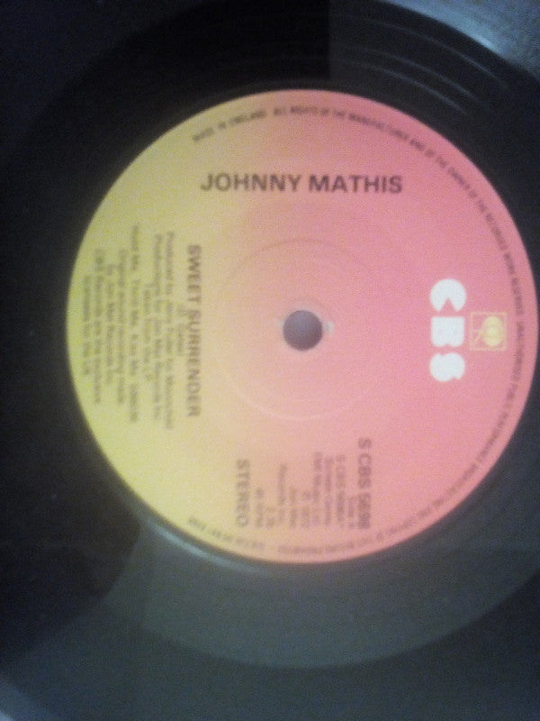 Johnny Mathis : Sweet Surrender (7", Single)