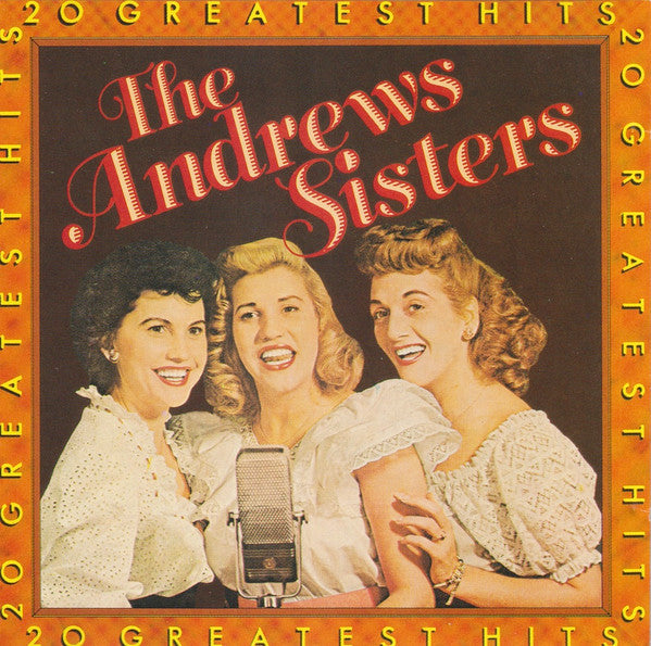 The Andrews Sisters : 20 Greatest Hits (CD, Comp)