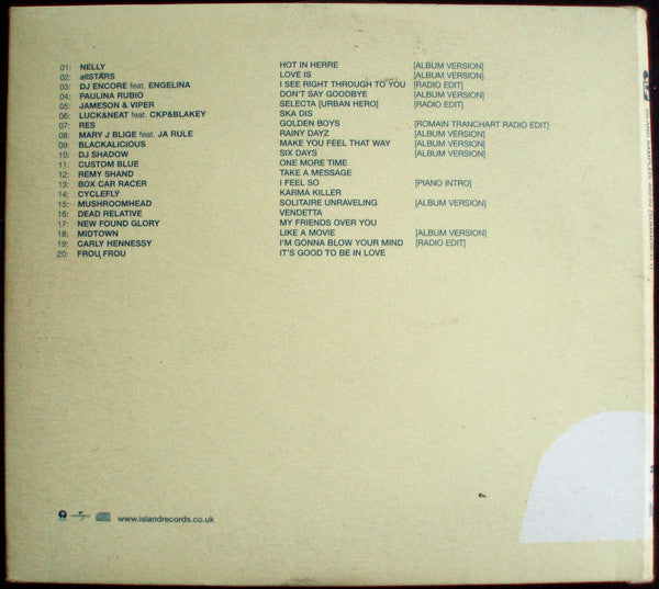 Various : Island Sampler: #02:02 (CD, Comp, Promo, Smplr)