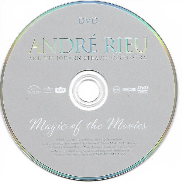 André Rieu And His Johann Strauß Orchestra : Magic Of The Movies (CD, Album + DVD-V)