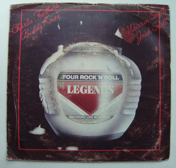 Various : Four Rock'N'Roll Legends (7", EP)