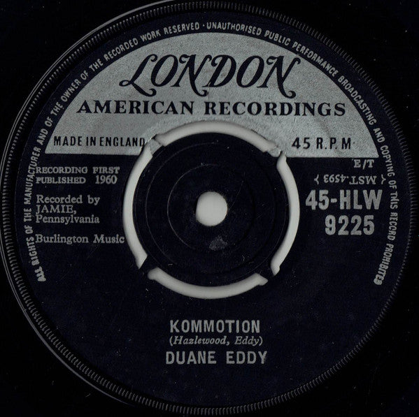 Duane Eddy : Kommotion / Theme For Moon Children (7", Single)
