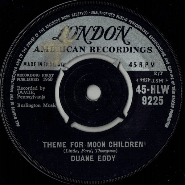 Duane Eddy : Kommotion / Theme For Moon Children (7", Single)