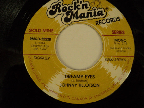 Johnny Tillotson : Without You (7", Single, Mono, RE, RM)