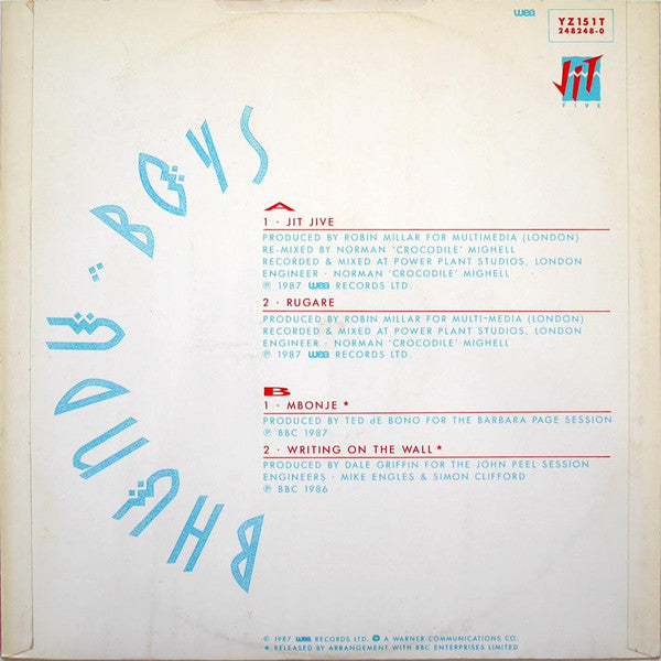 Bhundu Boys : Jit Jive (12")