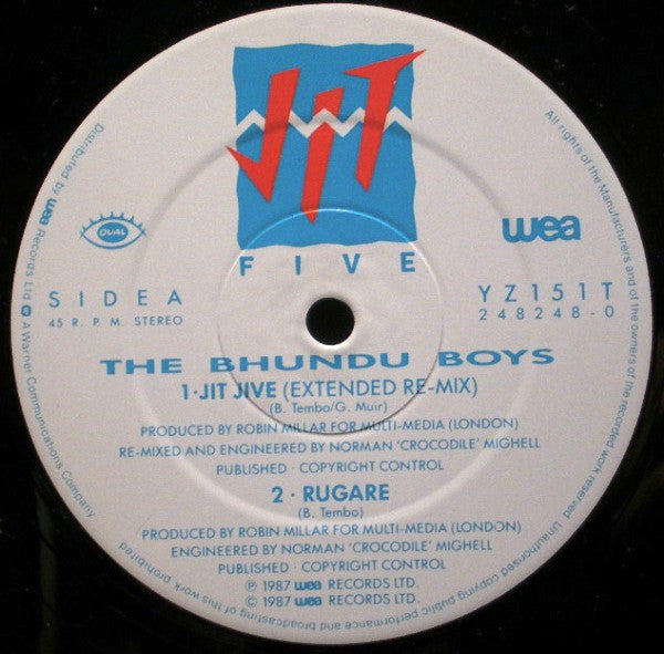 Bhundu Boys : Jit Jive (12")