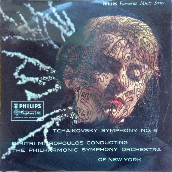 Pyotr Ilyich Tchaikovsky, Dimitri Mitropoulos Conducting Philharmonic-Symphony Orchestra Of New York : Symphony No. 5 In E Minor, Op. 64 (LP)