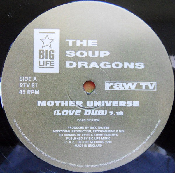 The Soup Dragons : Mother Universe (12", Single)