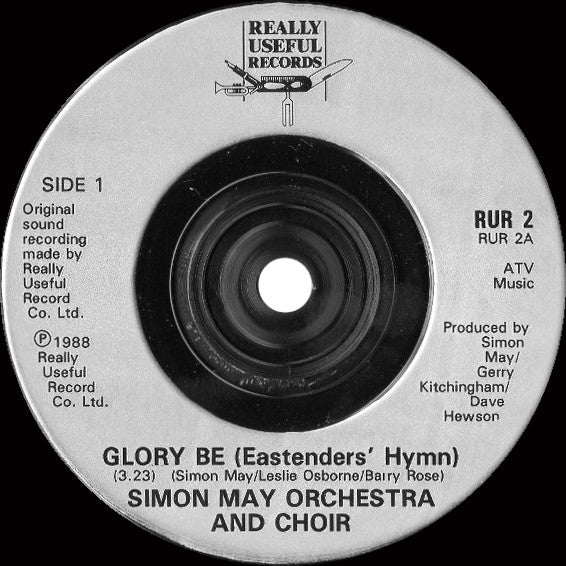 The Simon May Orchestra : Glory Be (Eastenders' Hymn) (7", Single, Inj)