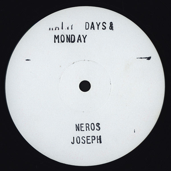 Nerious Joseph / Nerious Joseph & General Pecos : Rainy Days & Monday / Joker Lover (12", W/Lbl, Sta)