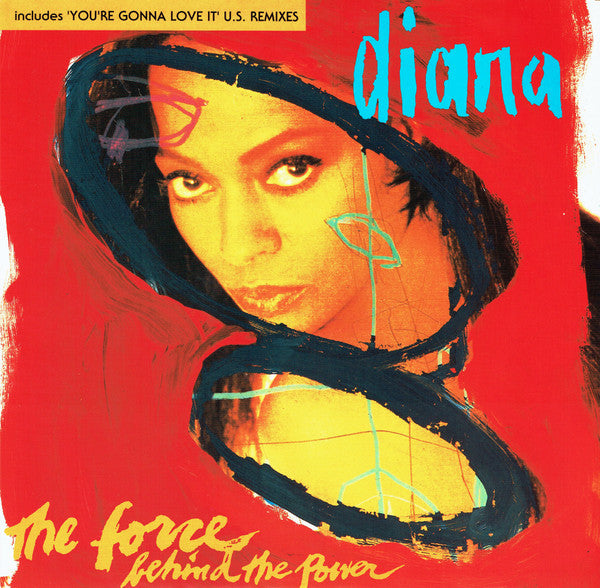 Diana Ross : The Force Behind The Power (12", Single)
