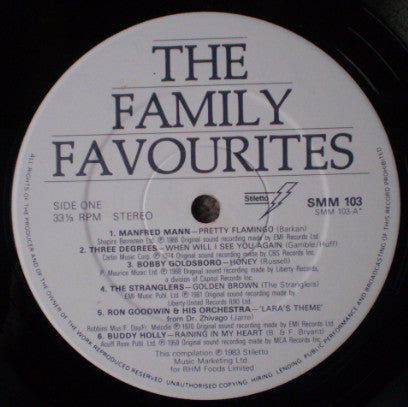 Various : The Family Favourites (LP, Comp)