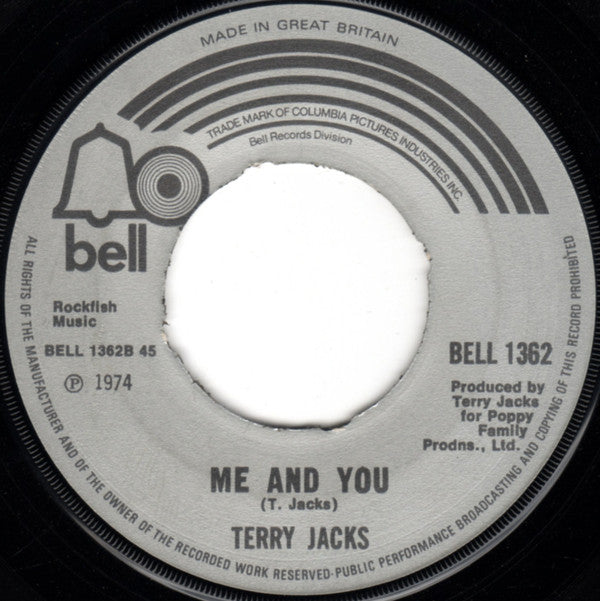 Terry Jacks : If You Go Away (7", EMI)