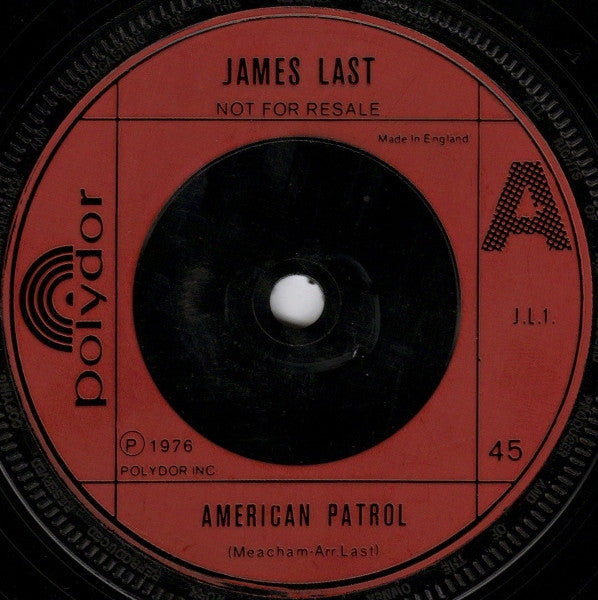 James Last : American Patrol (7", Single, Promo)