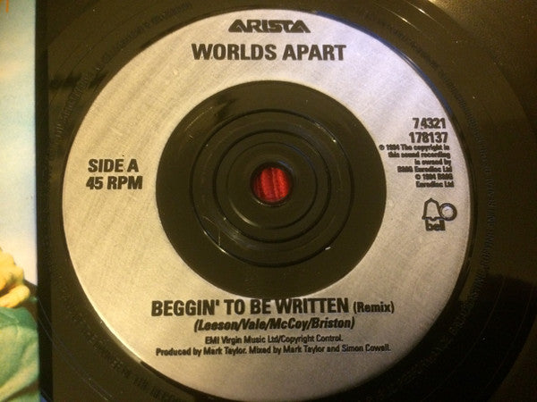 Worlds Apart : Beggin' To Be Written (7")