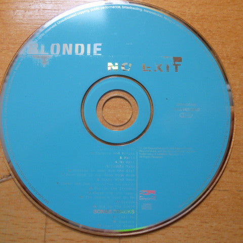 Blondie : No Exit (CD, Album, Bon)