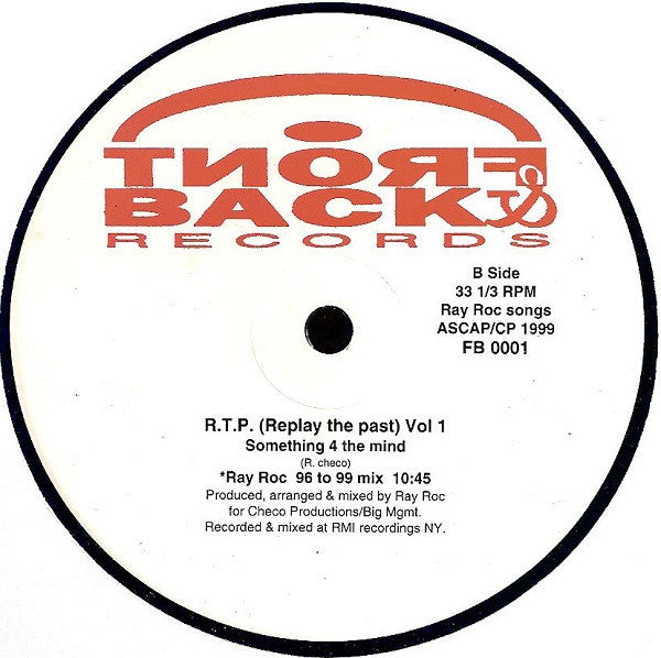 Unknown Artist : R.T.P. (Replay The Past) Vol 1 (12")