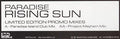 Paradise (3) : Rising Sun (Remixes) (12", Ltd, Promo, W/Lbl)