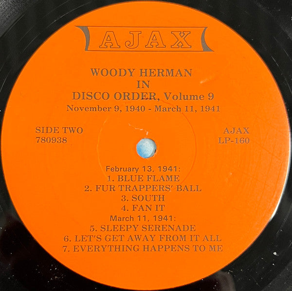 Woody Herman, Woody Herman And His Woodchoppers : Woody Herman In Disco Order (LP)