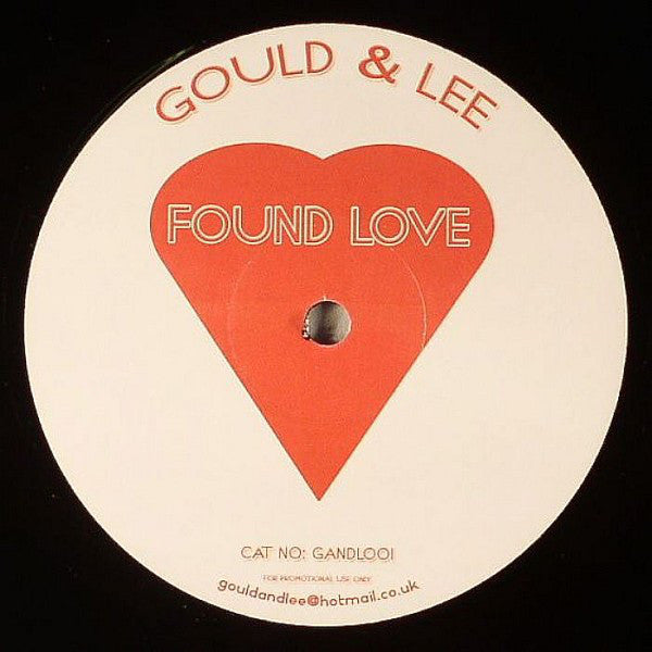 Gould & Lee : Found Love (12", S/Sided, Promo)