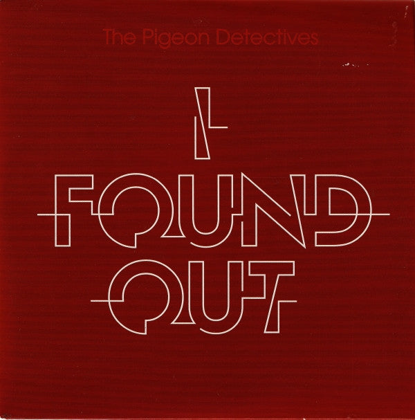 The Pigeon Detectives : I Found Out (7", Single, 1/2)