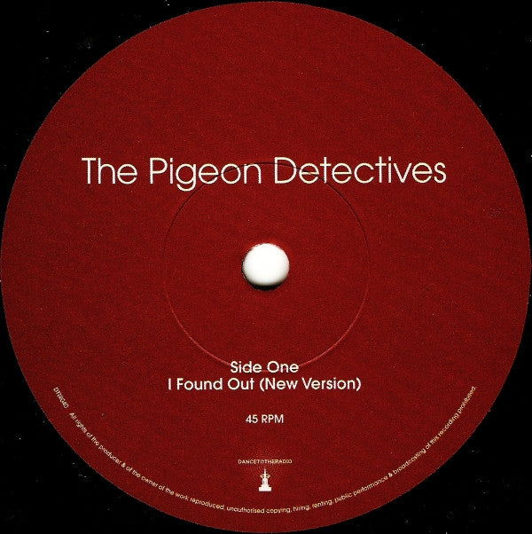 The Pigeon Detectives : I Found Out (7", Single, 1/2)