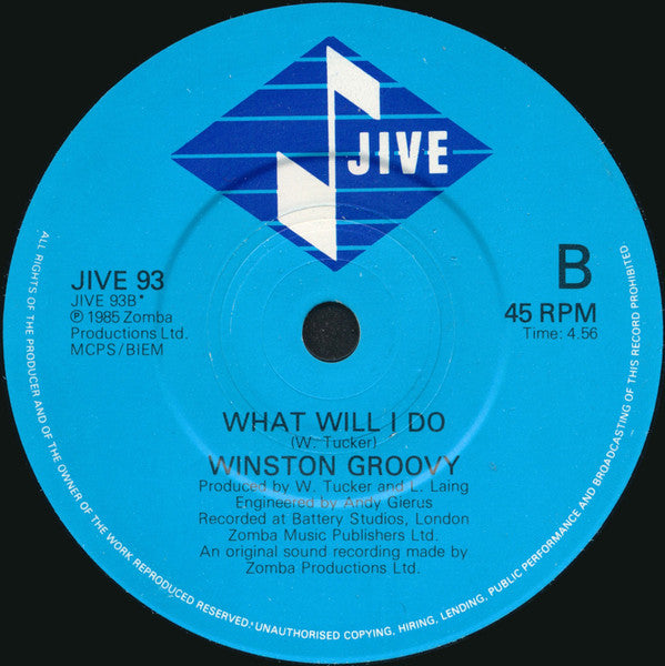 Winston Groovy : Nightshift (7", Single)