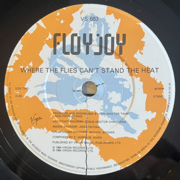 Floy Joy : Burn Down A Rhythm (7", Single)