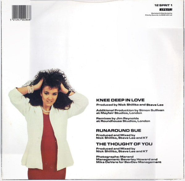 K.T. (14) : Knee Deep In Love (12", Single)