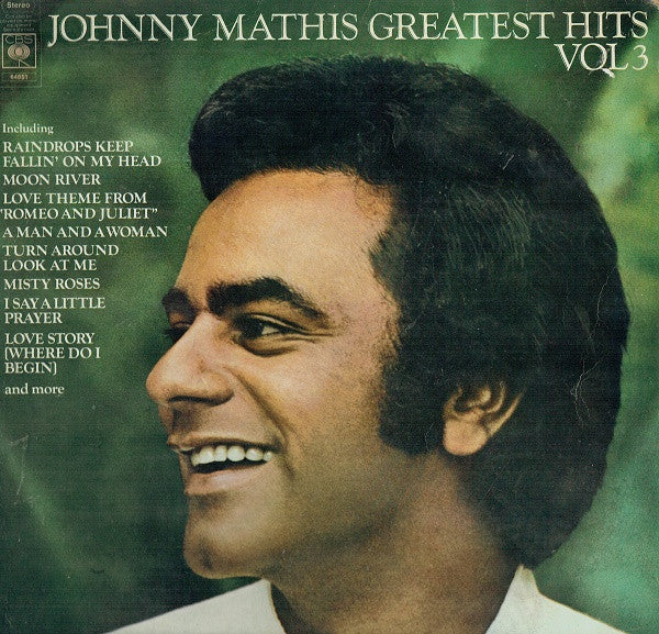 Johnny Mathis : Greatest Hits Vol. 3 (LP, Comp)