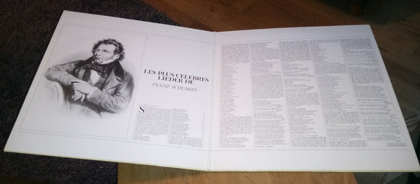 Franz Schubert - Kathleen Ferrier, Margaret Price, Helen Watts, Hermann Prey, Stuart Burrows, Tom Krause : Les Plus Celebres Lieder De Franz Schubert  (LP, Comp)